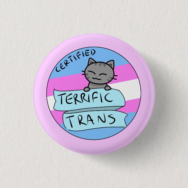 Terrific Trans Button (Front)