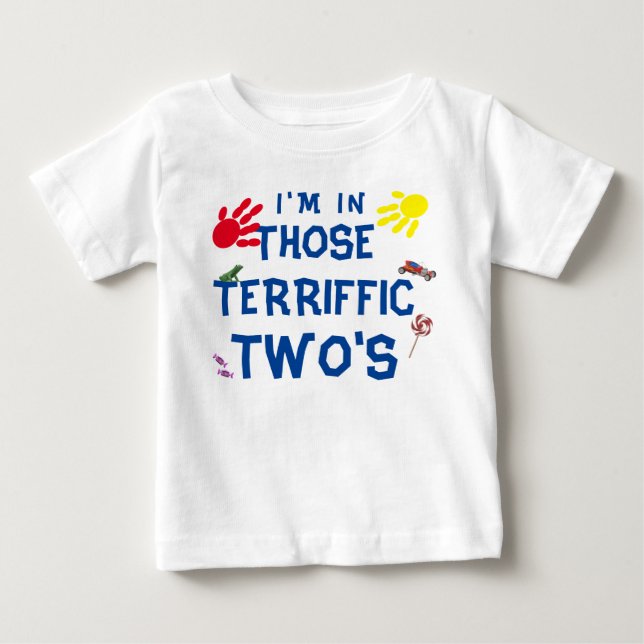 Terrific Two's Toddler T-Shirt (Front)