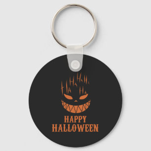 Terrifying Halloween Face Scream Horror Dark Spook Keychain