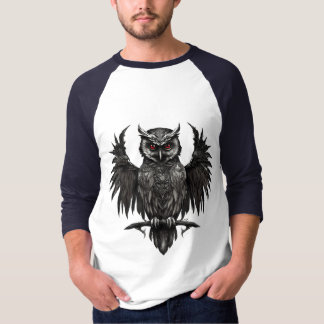 Terrifying owl t-shirt