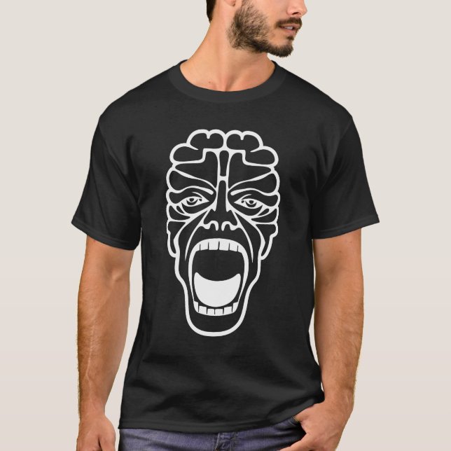 terrifying scream T-Shirt (Front)