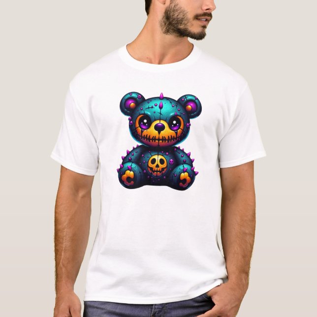 Terrifying Voodoo Teddy T-Shirt (Front)