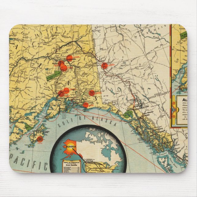Territory of Alaska Mouse Pad (Front)