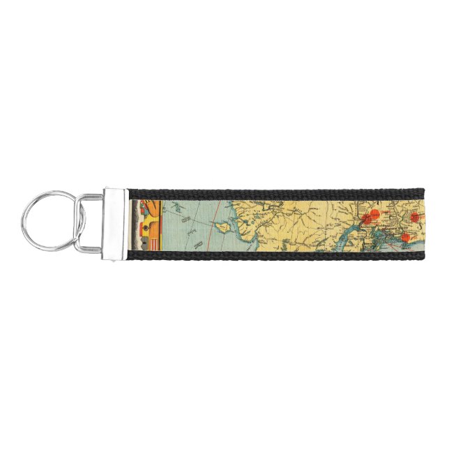 Territory of Alaska Wrist Keychain (Keys on Left)
