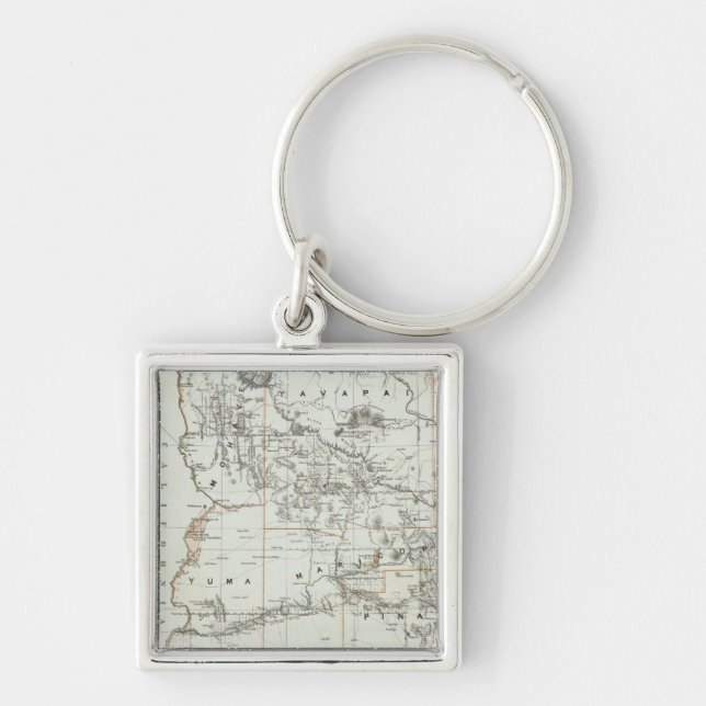 Territory Of Arizona Keychain (Front)