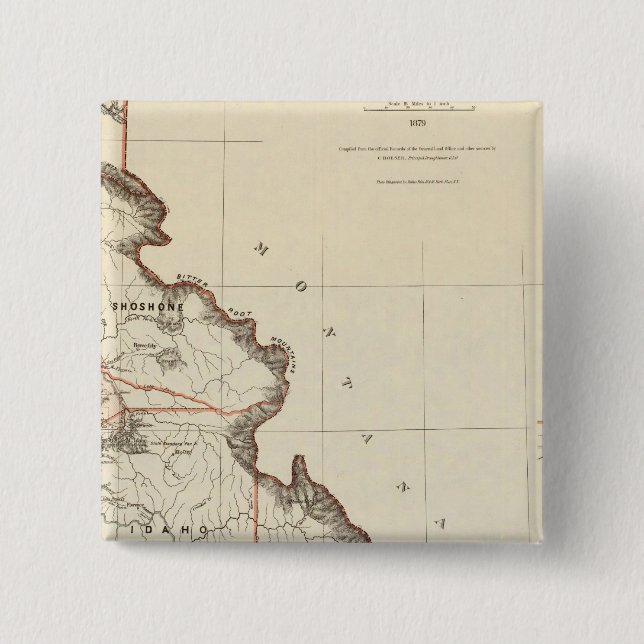 Territory Of Idaho Button (Front)