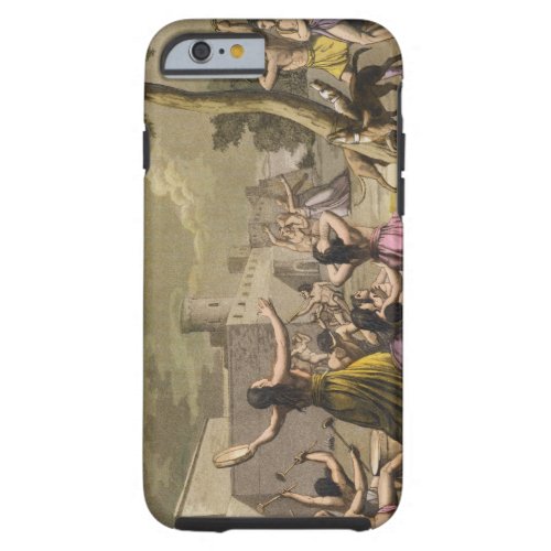 Terror of the Peruvians during an eclipse of the m Tough iPhone 6 Case
