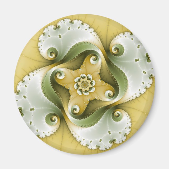 Terror Power - Fractal Art Magnet (Front)