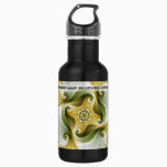 Terror Power - Fractal Art Stainless Steel Water Bottle