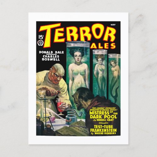 Terror Tales May 1940 Postcard