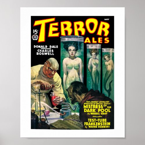 Terror Tales May 1940 Poster