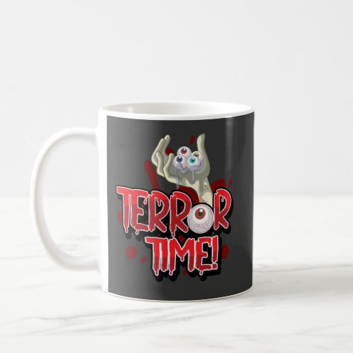 Terror Time Zombie Hand with Eyeballs     Coffee Mug