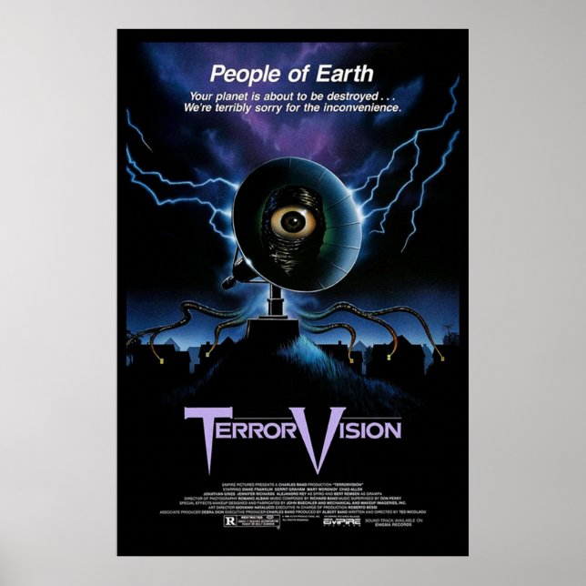 TERROR VISION POSTER (Front)