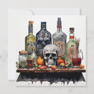 👻🍹 Terrors & Tequila Party 🍹👻 : Halloween Invitation