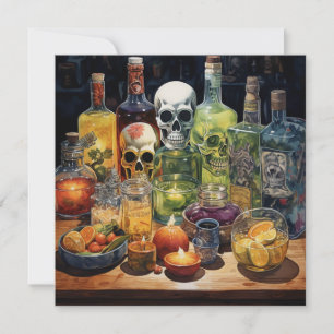 👻🍹 Terrors & Tequila Party 🍹👻 : Halloween Invitation