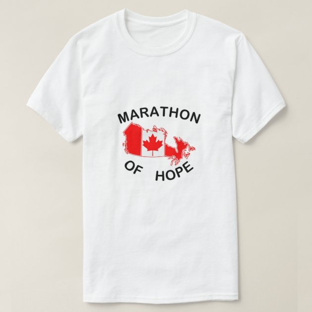 Marathon of store hope t shirt