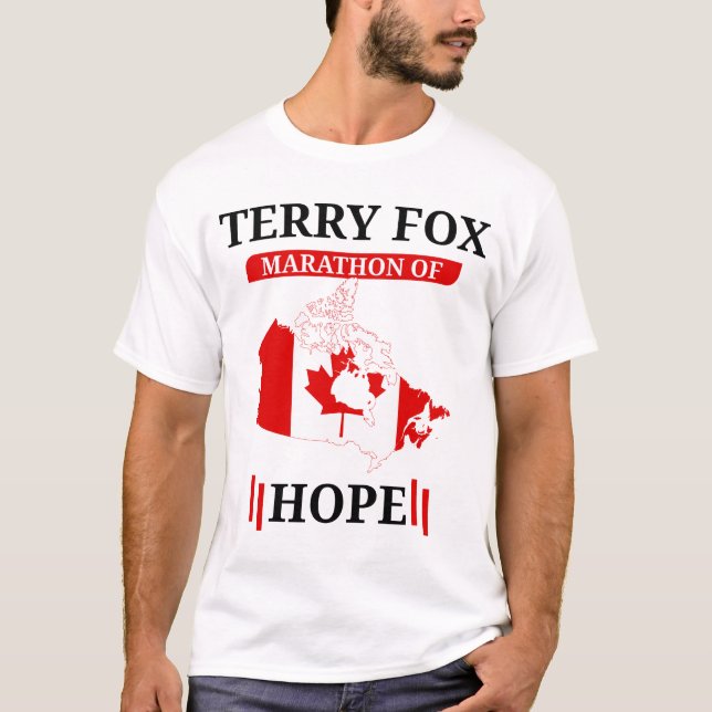 TERRY FOX MARATHON OF HOPE T-Shirt (Front)