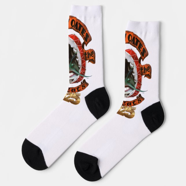 Terry Oates & the Mudcat 2025 Socks (Left)
