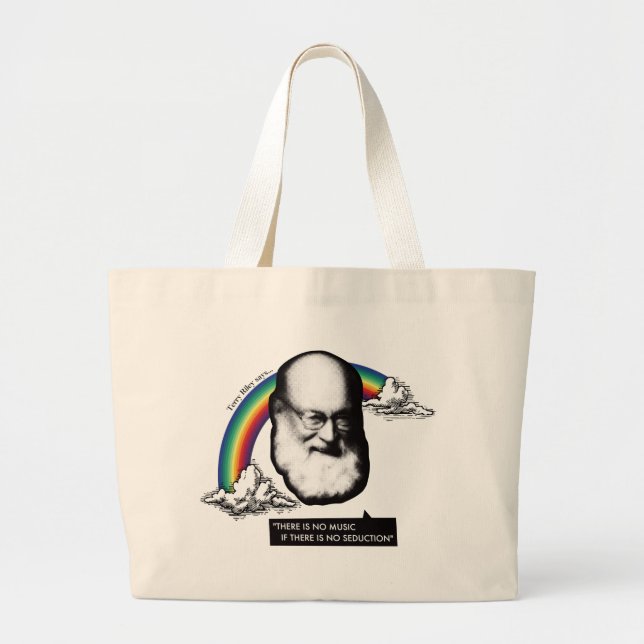 [Terry Riley OFFICIAL DESIGN] Rainbow Large Tote Bag (Front)