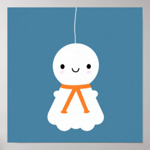 Teru Teru Bozu - Kawaii Japanese Dolls Poster