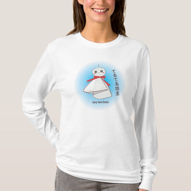 Teru Teru bozu Learn Japanese manga T-shirt (Front)