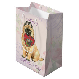 Tervuren Heart Mom Medium Gift Bag