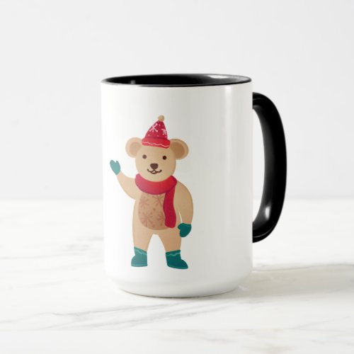 Tesco pudsey bear funny Christmas bear Mug