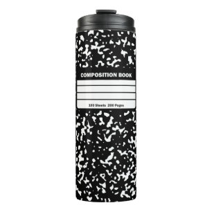 Tesimart   Composition Notebook Thermal Tumbler