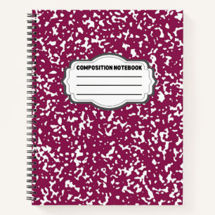 Tesimart   Wide Ruled Spiral Composition Notebook 