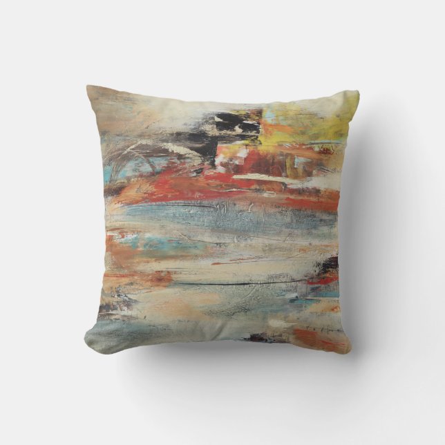 Tesiturno Throw Pillow (Front)