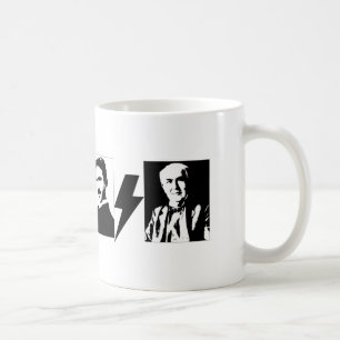 Tesla and Edison - the Original AC/DC. Coffee Mug