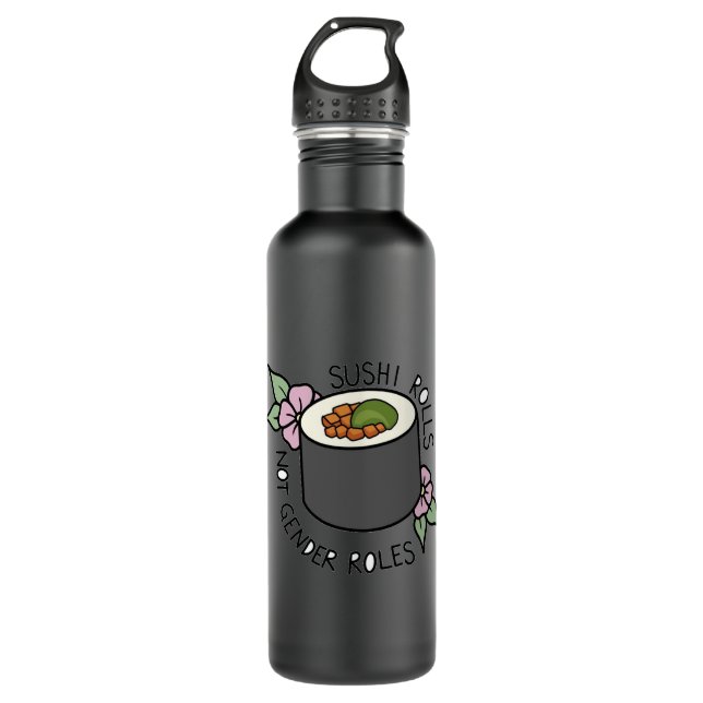 Tesla band Classic T-Shirt Stainless Steel Water Bottle (Front)