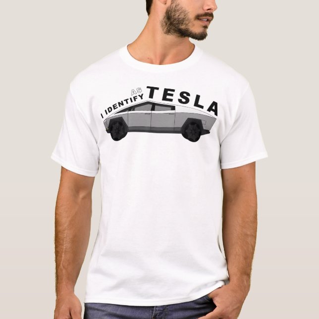 Tesla Bumper  T-Shirt (Front)