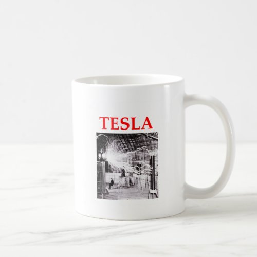 tesla coffee mug