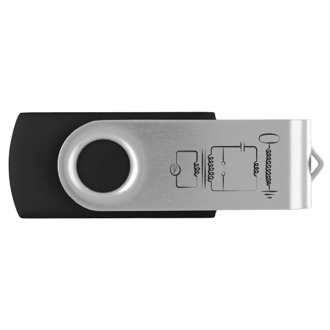 Tesla Coil Flash Drive (Front)