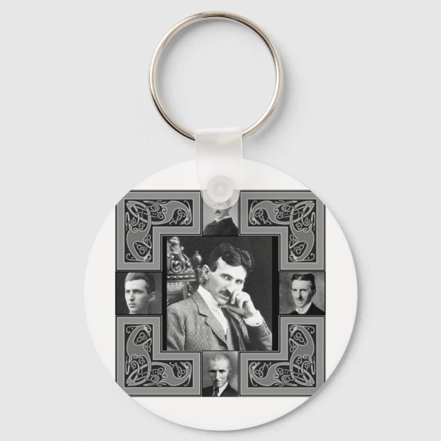 Tesla Coil Keychain (Front)