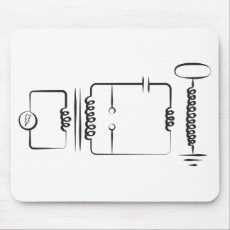 Tesla Coil Mouse Pad