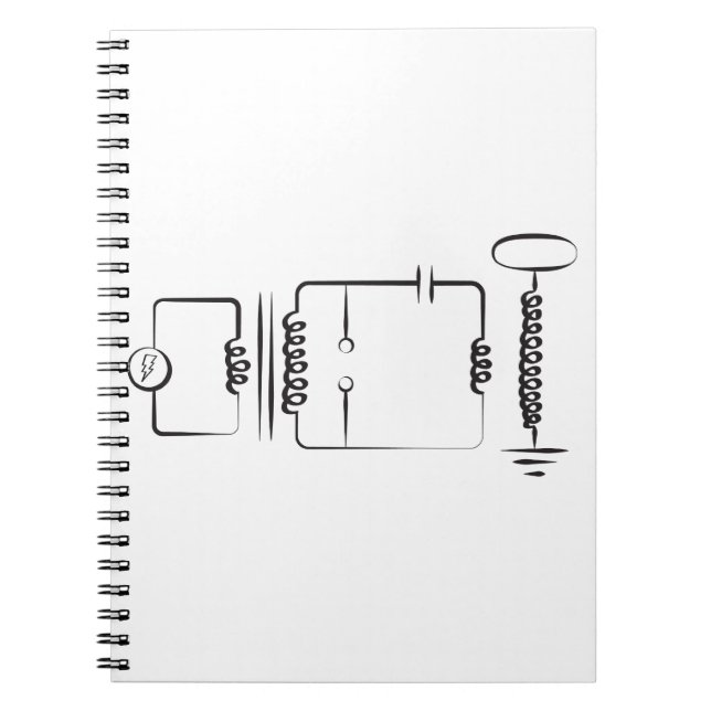 Tesla Coil Notebook (Front)