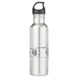Tesla Coil Stainless Steel Water Bottle
