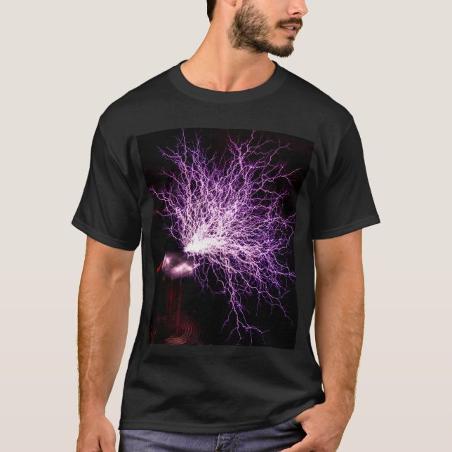 Tesla Coil T-Shirt (Front)