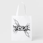 Tesla Grocery Bag at Zazzle