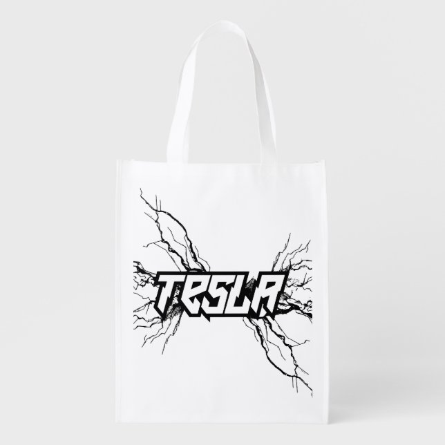 Tesla Grocery Bag (Front)
