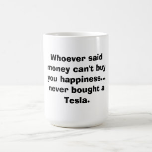 Tesla Happiness Mug