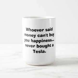 Tesla Happiness Mug
