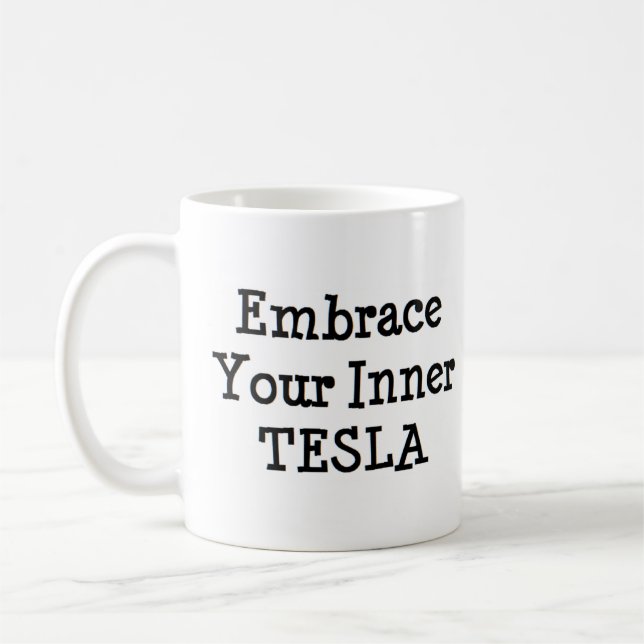 tesla, inner coffee mug (Left)