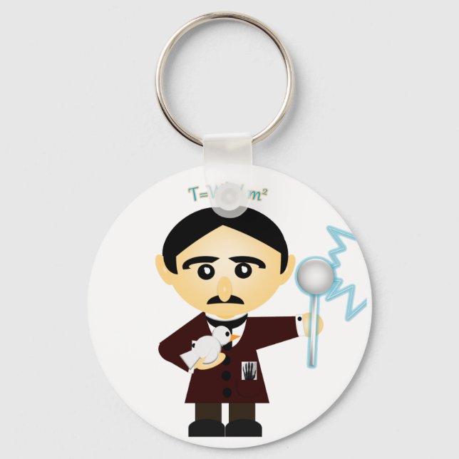 Tesla Keychain (Front)