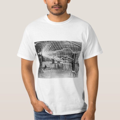 Tesla Lightning T_Shirt