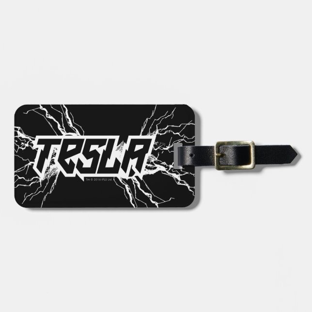 Tesla Luggage Tag (Front Horizontal)