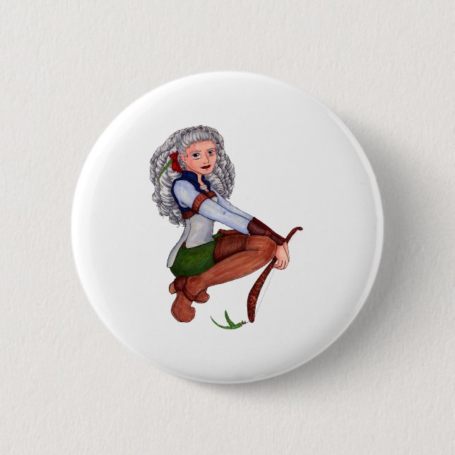 Tesla Pinback Button (Front)