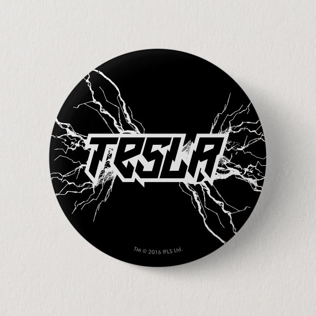 Tesla Pinback Button (Front)